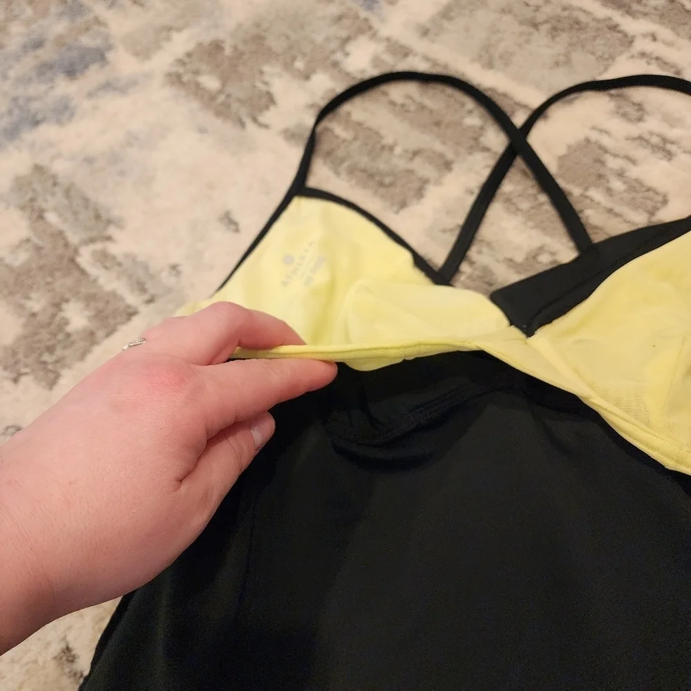 Athleta black swim